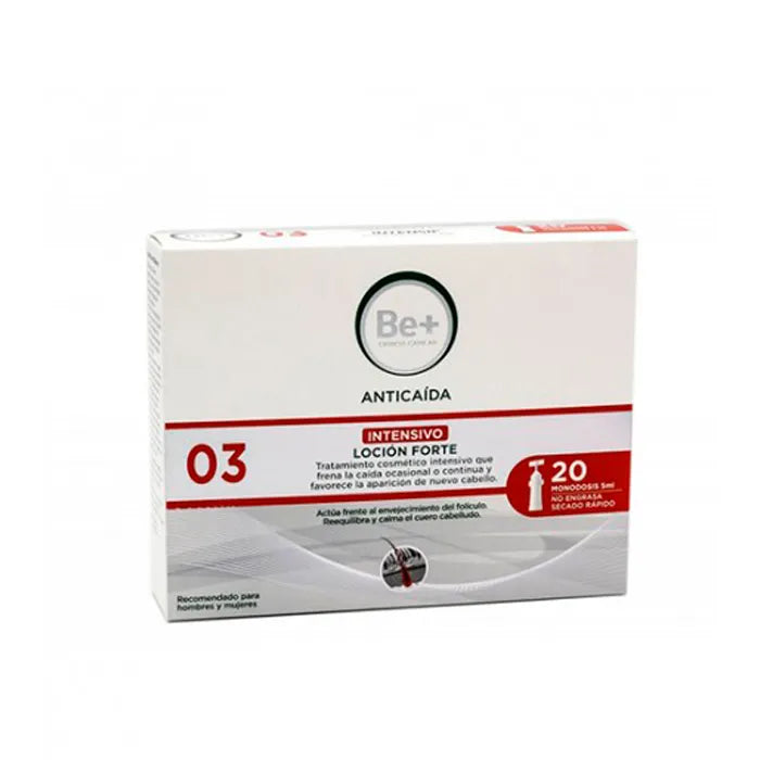 Be+ Lozione Contro la Perdita dei Capelli Forte 20x5 ml