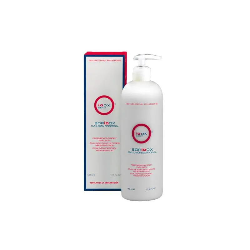 Ioox Sorioox Emulsión corpo rigenerante pelli sensibili 500 ml