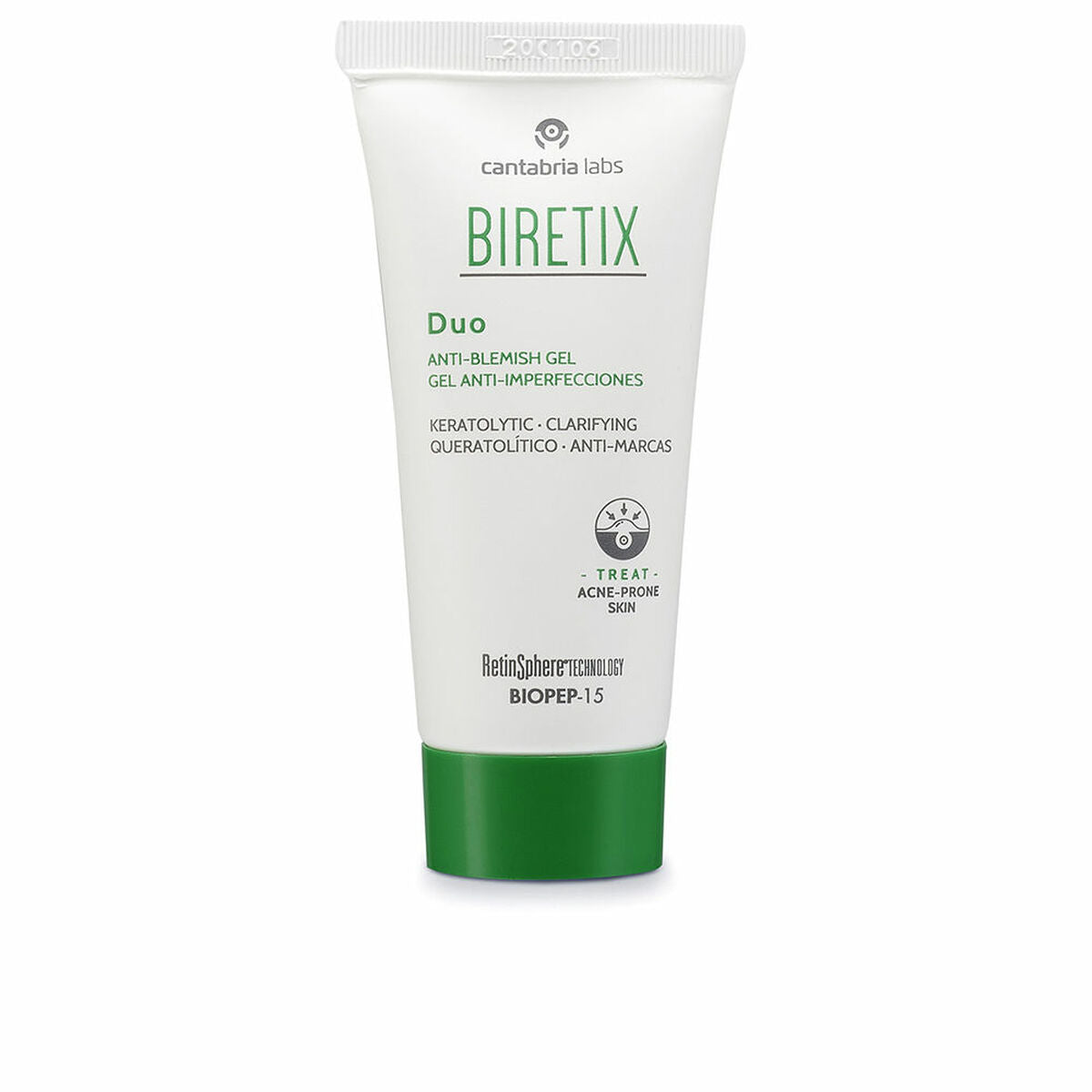 Anti-Unvollkommenheitsbehandlung BIRETIX Duo Gel 30 ml-0