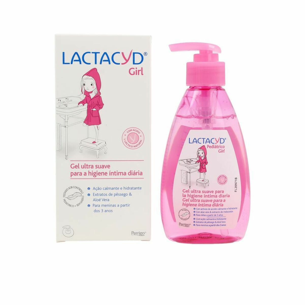 Intimate hygiene gel Lactacyd Lactacyd Pediátrico Soft Girls 200 ml-0