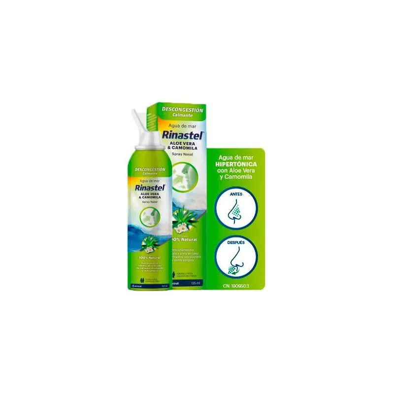 Almirall Rinastel Aloe Vera and Chamomile Nasal spray 125 ml