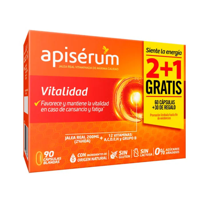 Apisérum Vitaminate 3 X 30 Capsules
