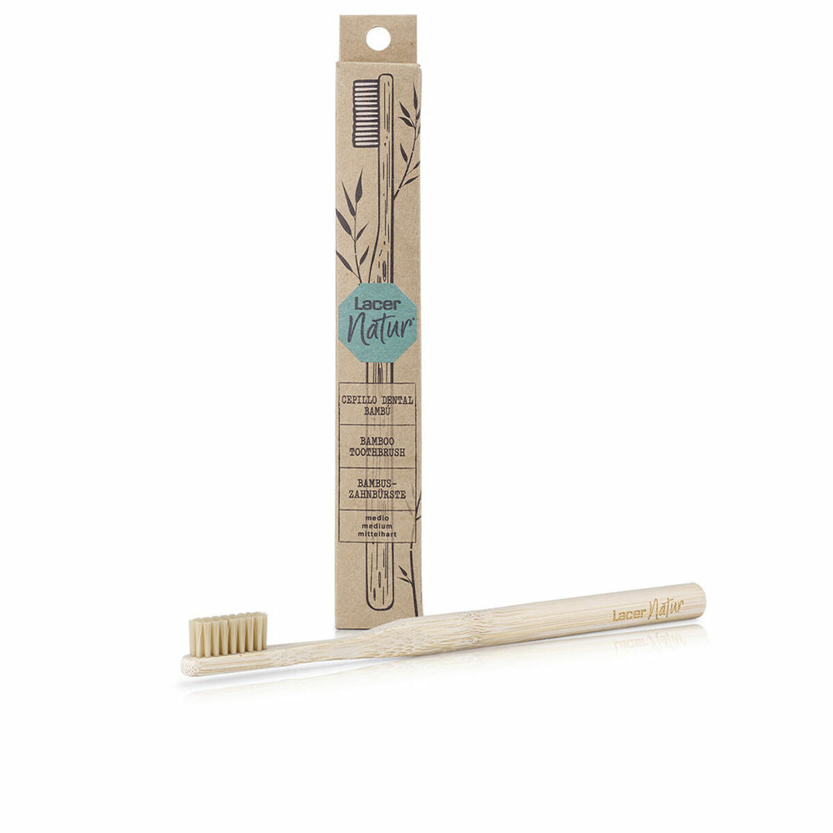 Cepillo de Dientes Lacer Natur Bambú-0