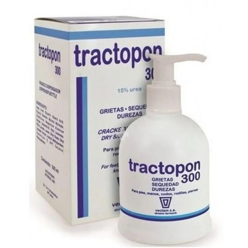 Vectem Tractopon crema 15 Urea Con Dispenser 300 ml