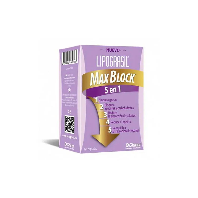 Lipograsil Max Block 5 in 1 120 capsule