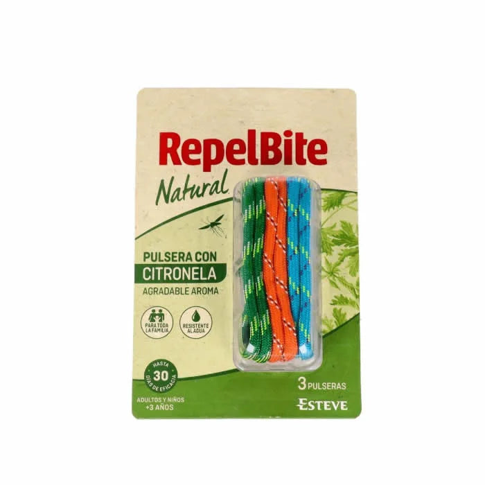 Repel Bite Bracciale Repel Bite Natura Corde