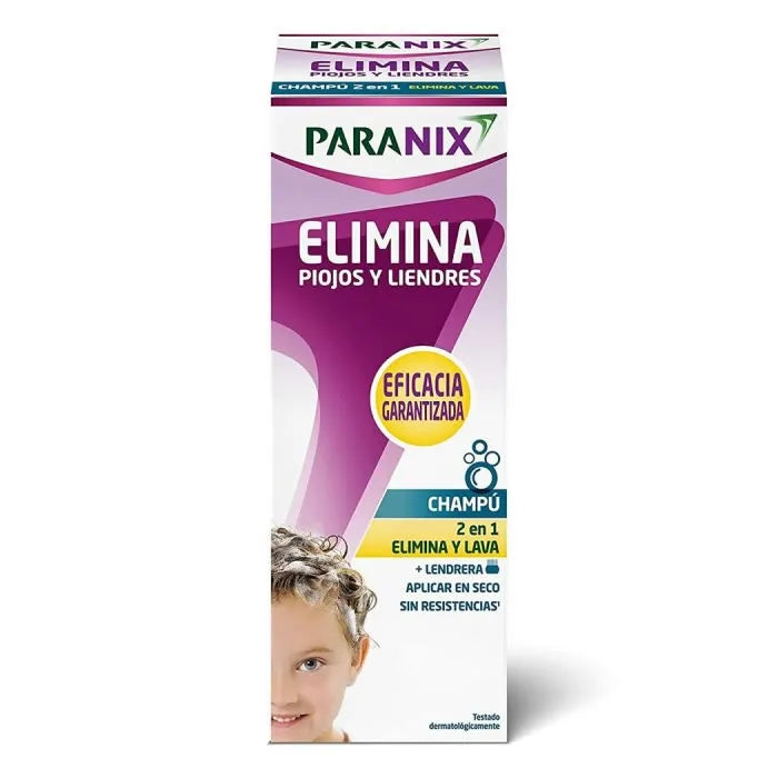 Paranix shampoo Eliminatore Di Pidocchi E Lendini + Pettine Per Pidocchi