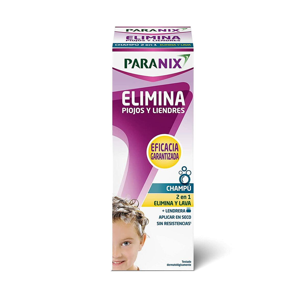 Anti-Läuse-Shampoo Paranix Elimina Piojos Y Liendres Champú Lote 2-in-1 200 ml 2 Stück-0