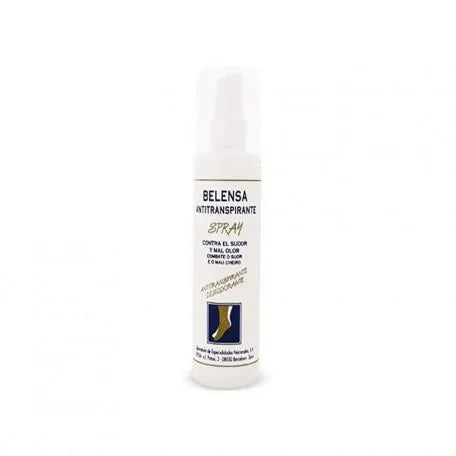 Belensa spray Antitranspirante Contra Sudor e Mal Olor 125 ml Belensa