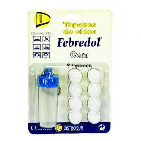 Febredol Tapones Oído Cera 8 pz Febredol