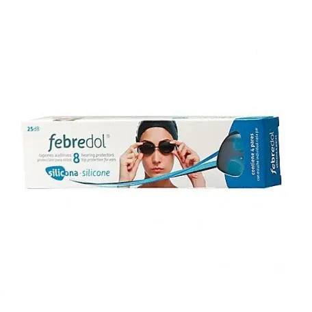 Febredol Tapones Oído Silicona 8 pz Febredol
