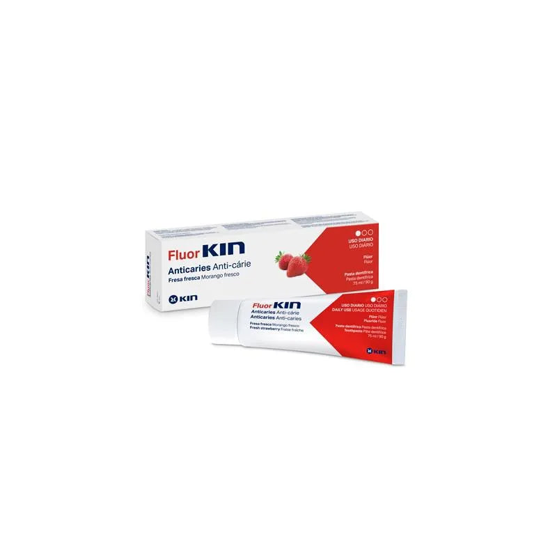 Kin Fluorkin Pasta Anticaries Fresa 75 ml