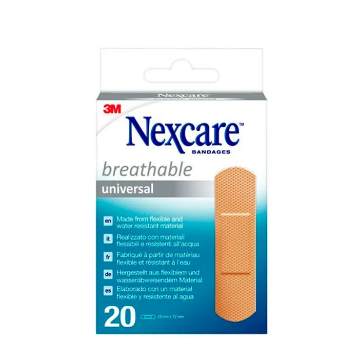 Nexcare Plastica 20 Strisce 19x76 mm