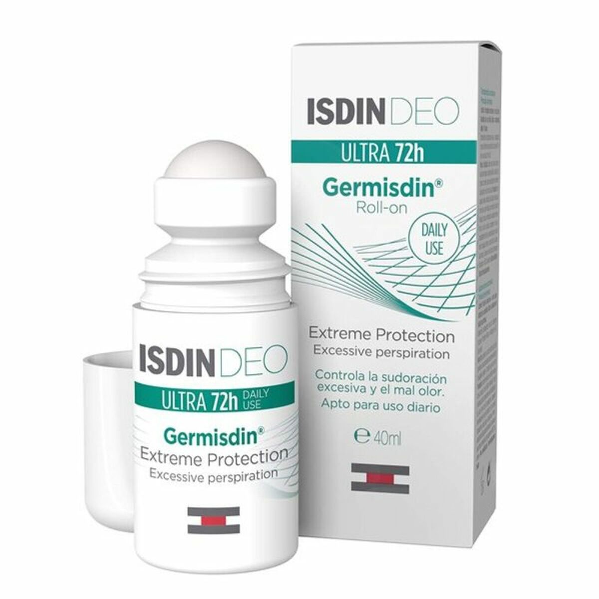 Roll-On Deodorant Isdin Germisdin Rx 72 Stunden Antitranspirant 40 ml-0