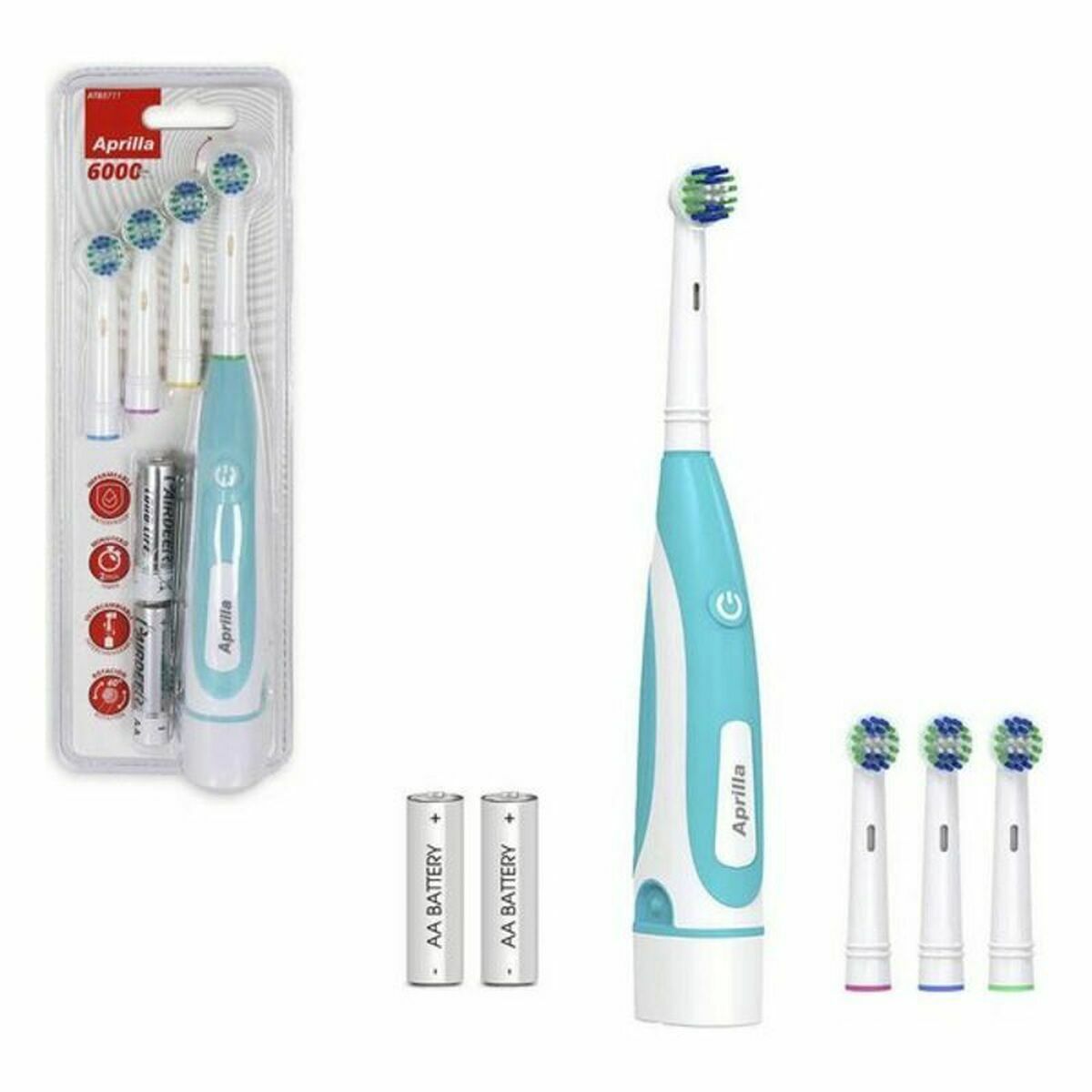 Electric Toothbrush Aprilla 6000 rpm (12 Units)-1