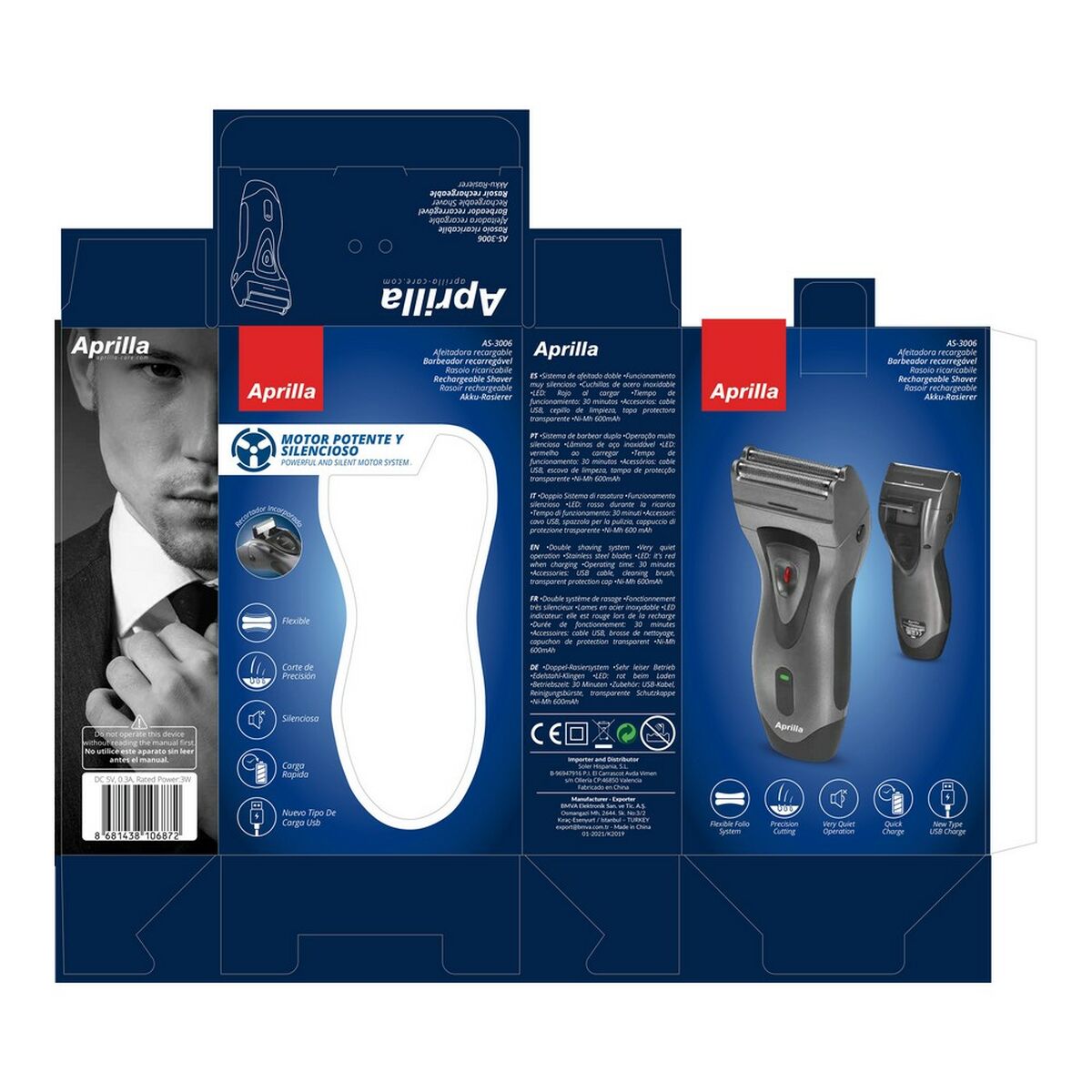 Shaver Rechargeable-1