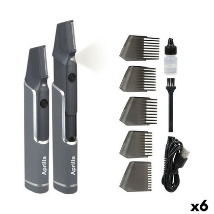 Akku-Haarschneidemaschine Aprilla (6 Einheiten) 6000 U/min