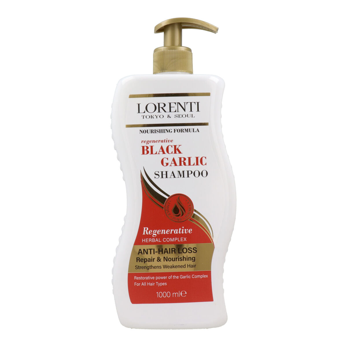 Shampoo Lorenti Black Garlik 1 L-0