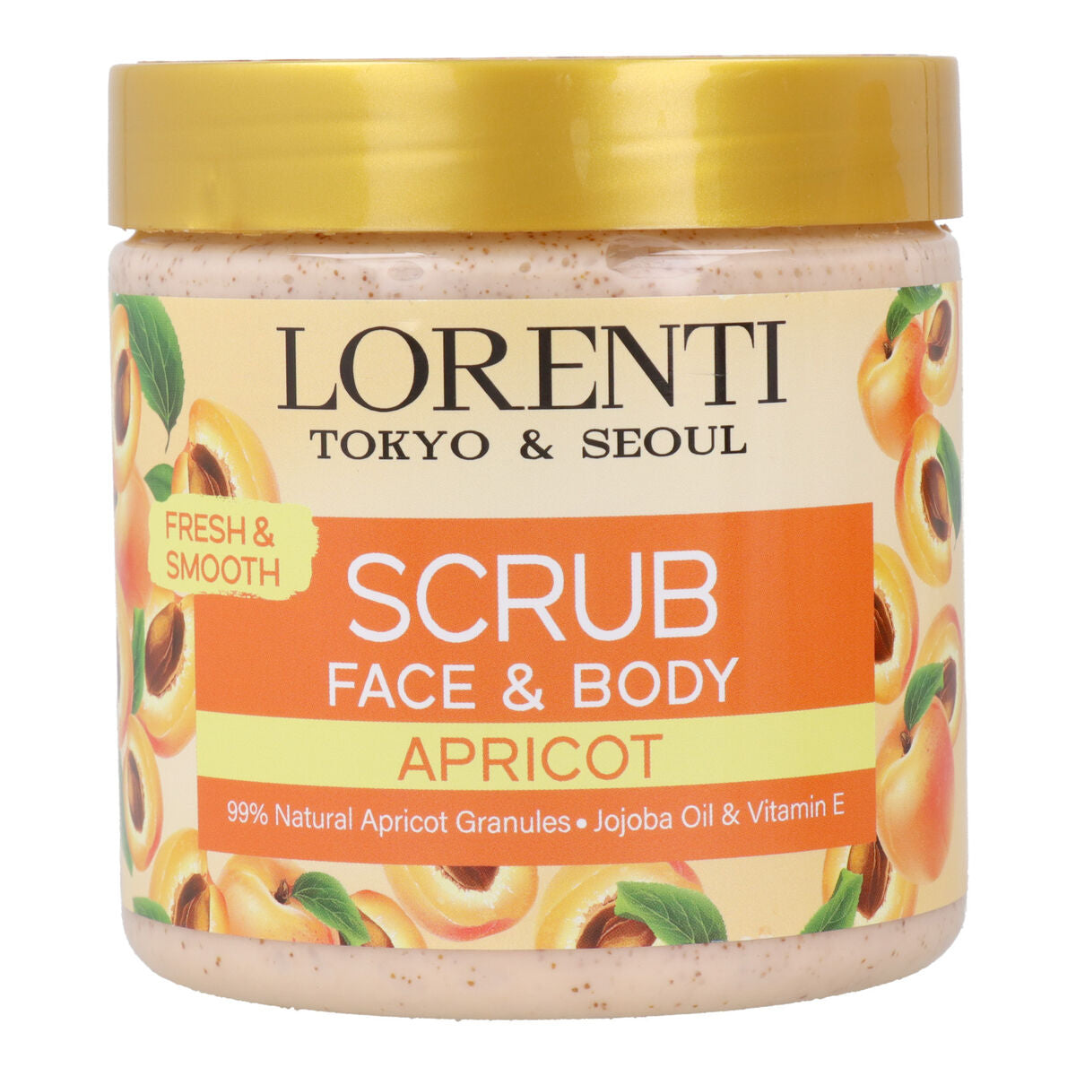 Facial Exfoliator Lorenti Apricot 500 ml-0