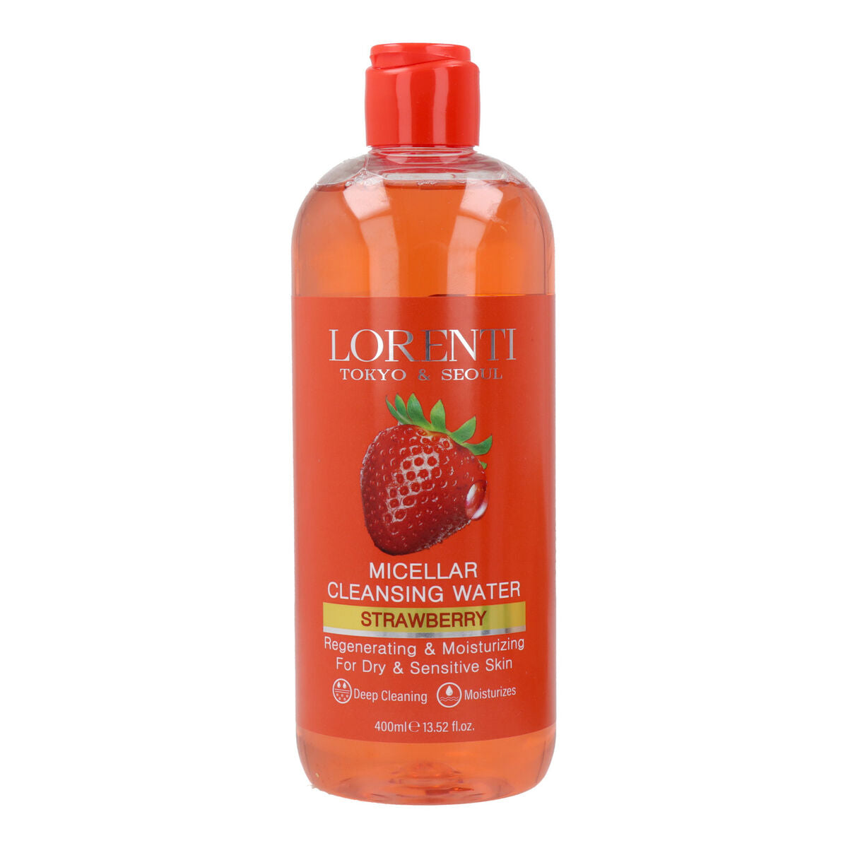 Micellar Water Lorenti Makeup Remover Strawberry 400 ml-0