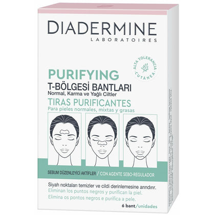 Akne-Hautbehandlung Diadermine Tiras Purificantes