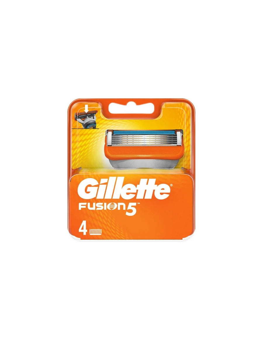 Gillette Fusion 5 Cuchillas Pack Recambio 5 Hojas 4 pz