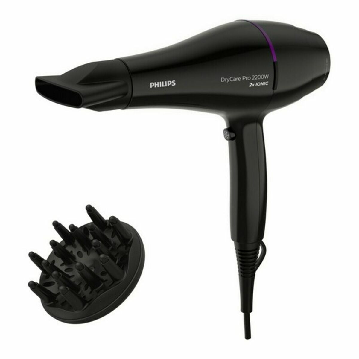 Sèche-cheveux Philips BHD274/00 noir 2200 W-0