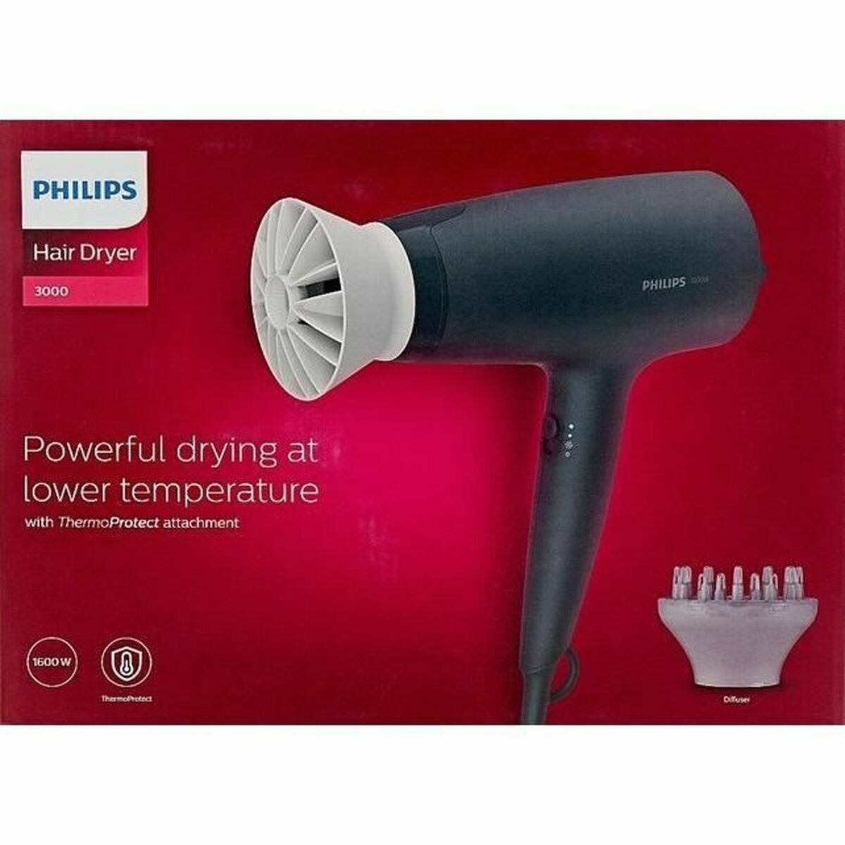 Asciugacapelli Philips 2100 W Multicolor Viola-1