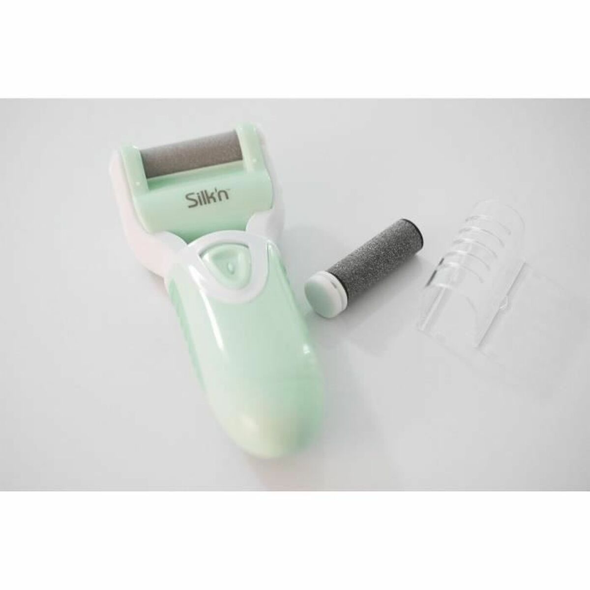 Éliminateur électrique de callosités Silk'n MicroPedi Wet & Dry Vert-4