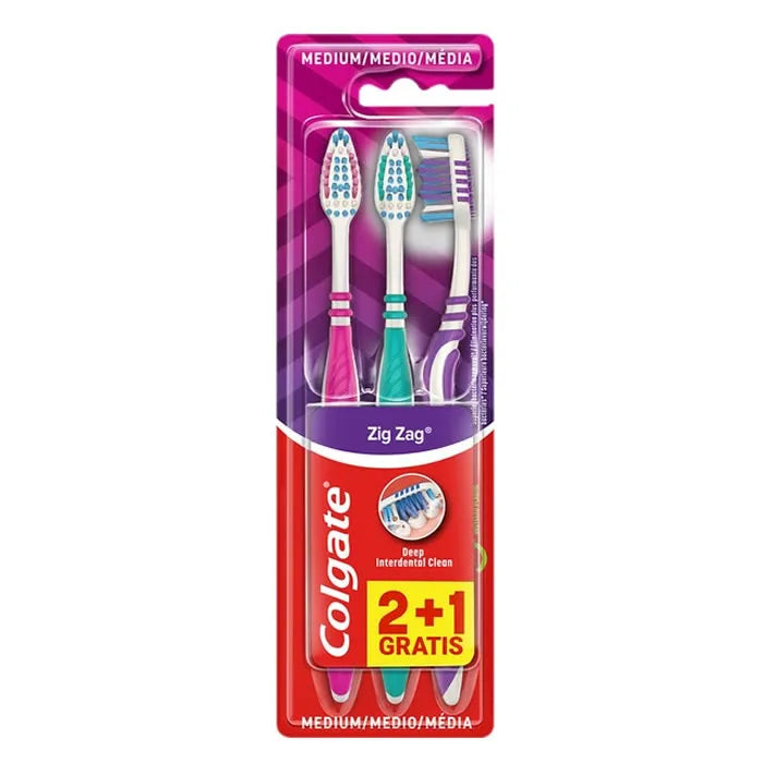 Colgate spazzola Colgate Zig Zag 2 + 1