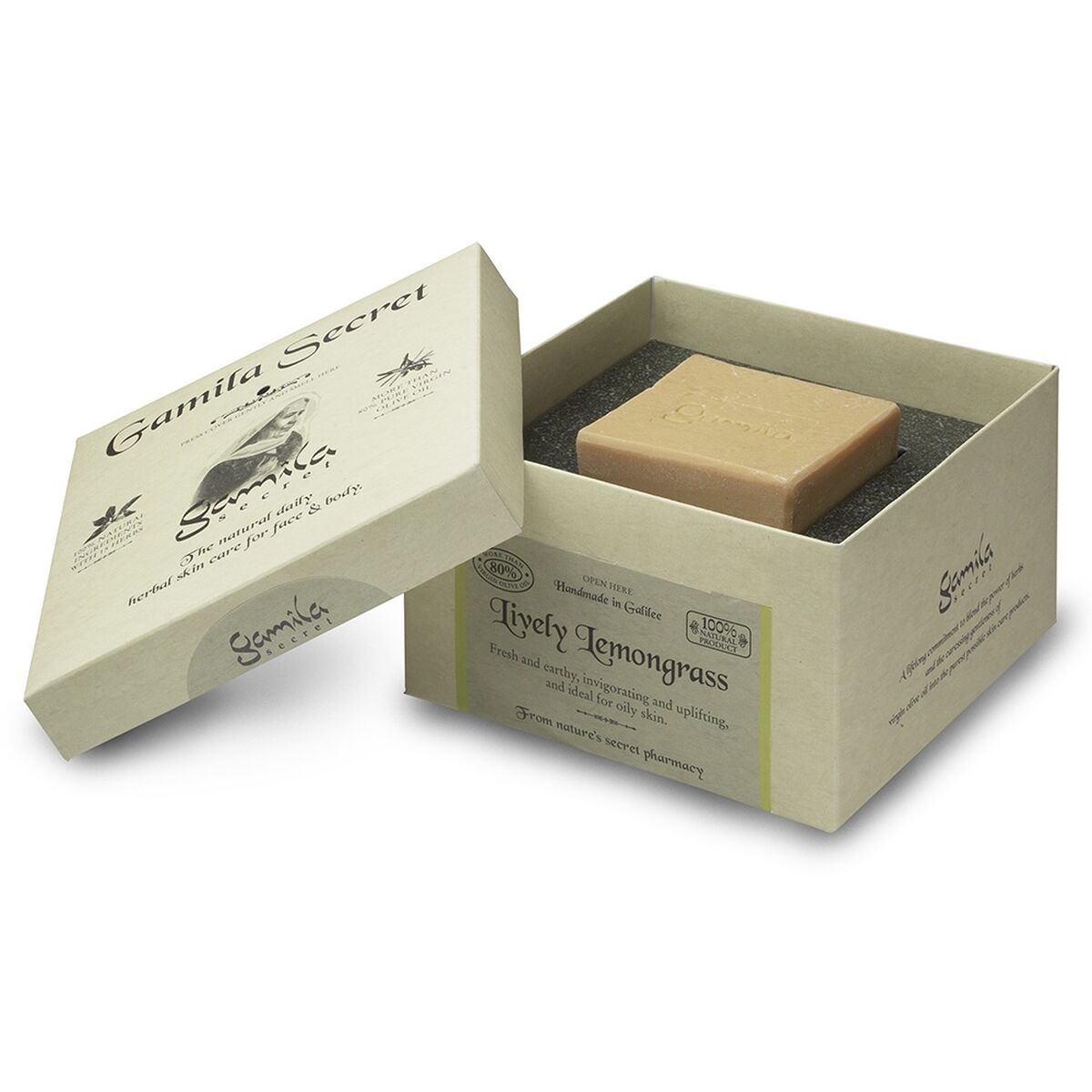 Soap Cake Gamila Secret Lively Lemongrass 115 g-0