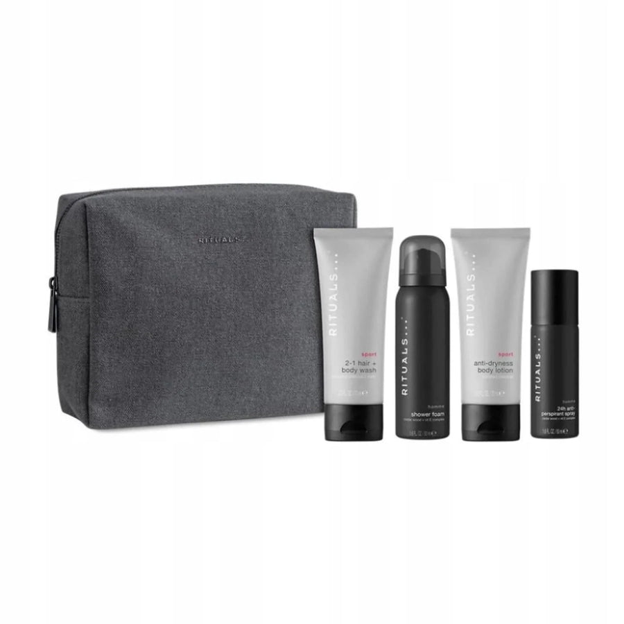 Rituals Homme Sport gel De Baño 50 ml mousse De Baño 1u lozione corpo Perfumada 1u deodorante spray 1u