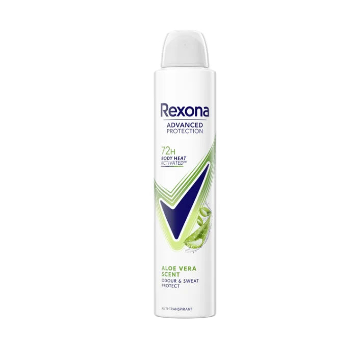 Rexona Advanced Protection 72h Body Heat Activated Aloe Vera Scent 200 ml