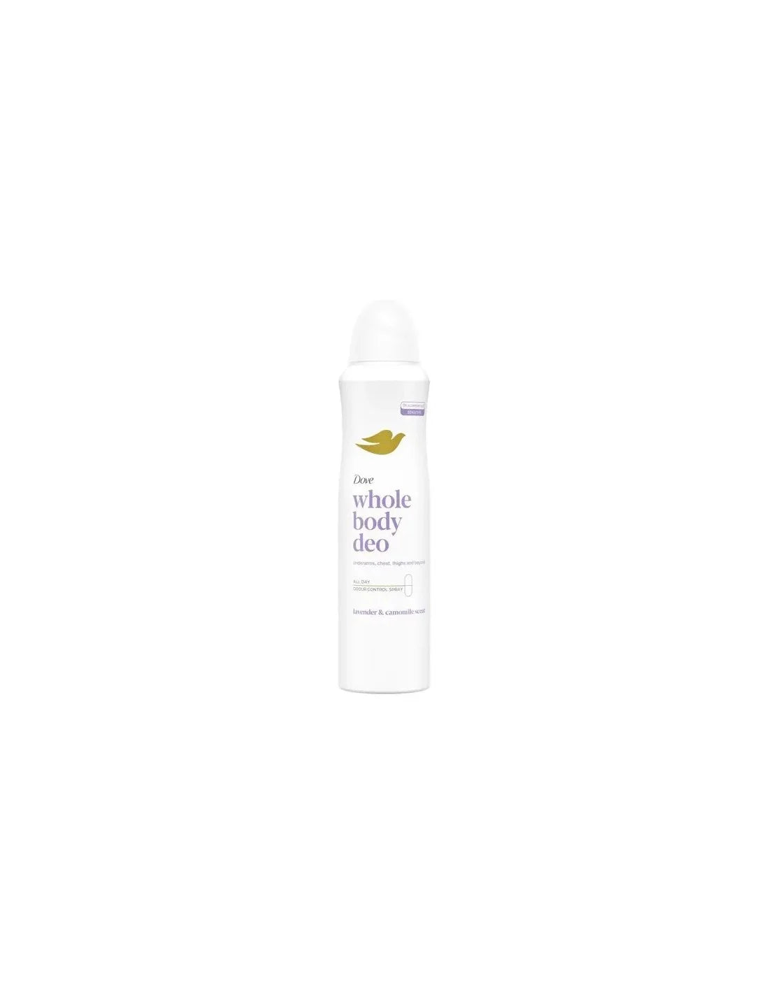Dove Lavanda e Camomila Unisex deodorante spray corpo 150 ml