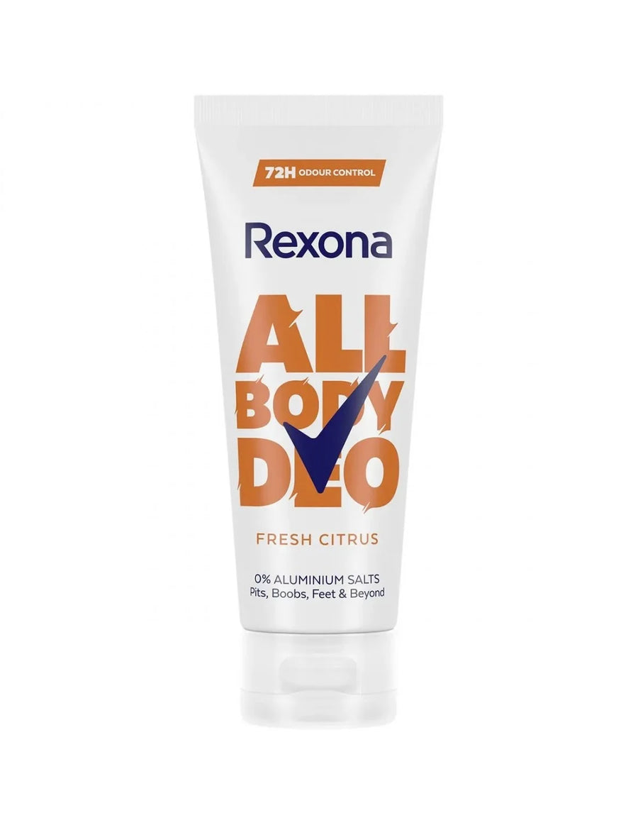 Rexona Fresh Citrus Unisex per Todo El Cuerpo deodorante crema 75 ml