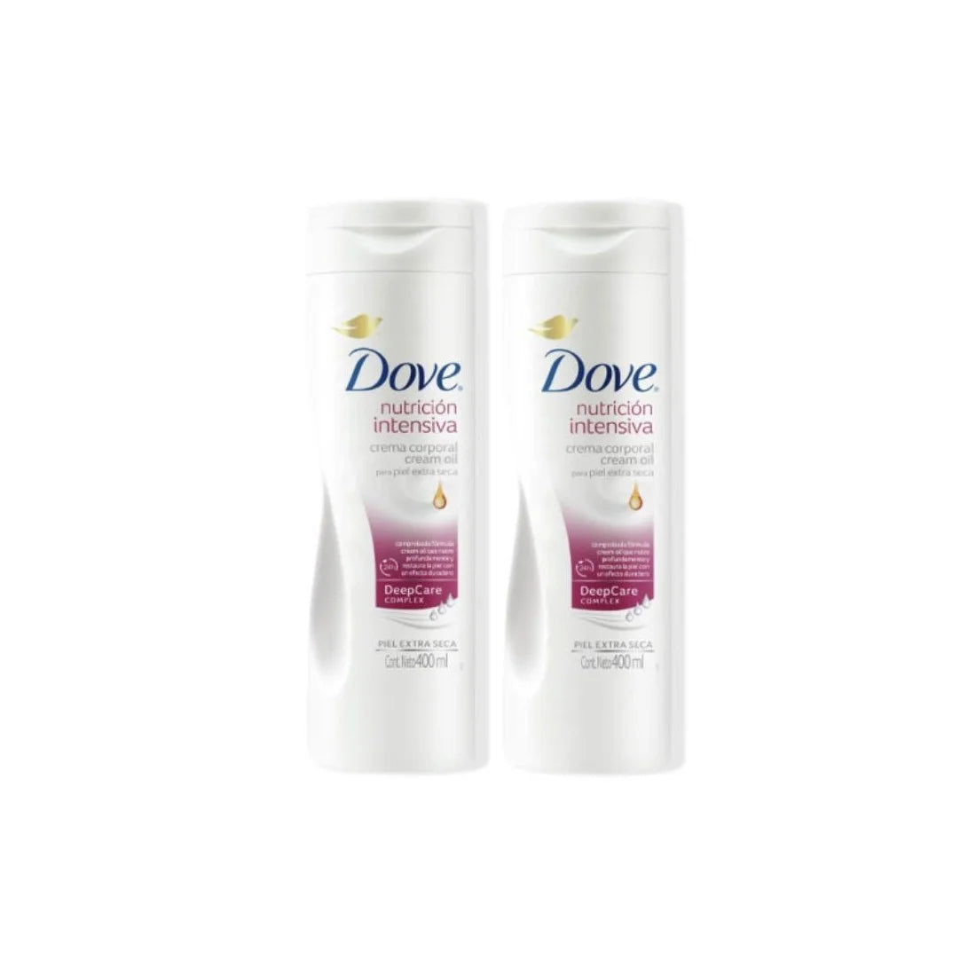 Dove Body Loc 400 ml Intensiva Duplo