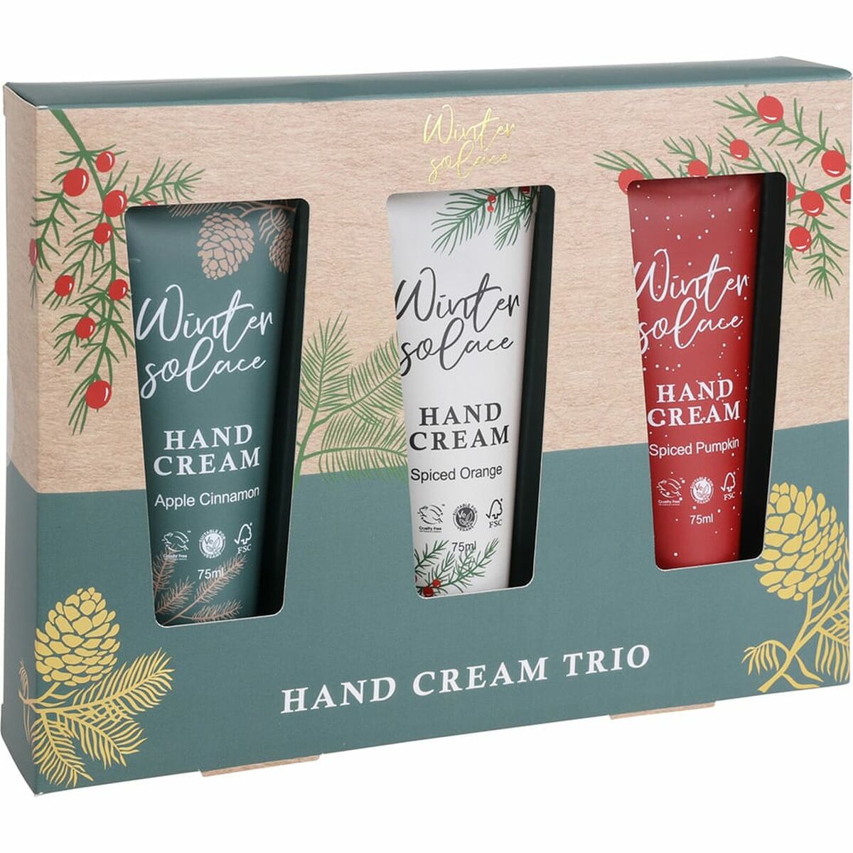 Handcreme Lifetime Winter Solace 75 ml 3 Stück-0