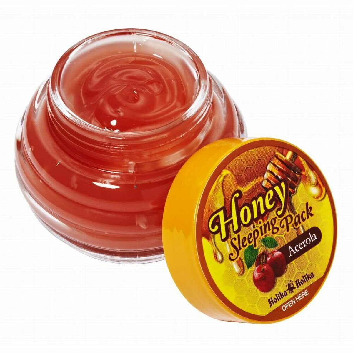 Moisturising Overnight Mask Holika Holika Honey Sleeping Pack Acerola (90 ml)-0