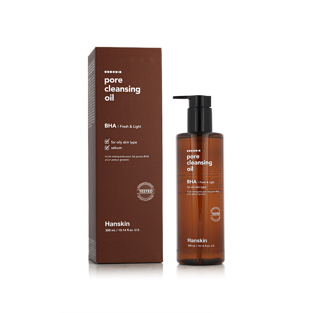 Struccante viso Hanskin Pore Cleansing Oil 300 ml-0