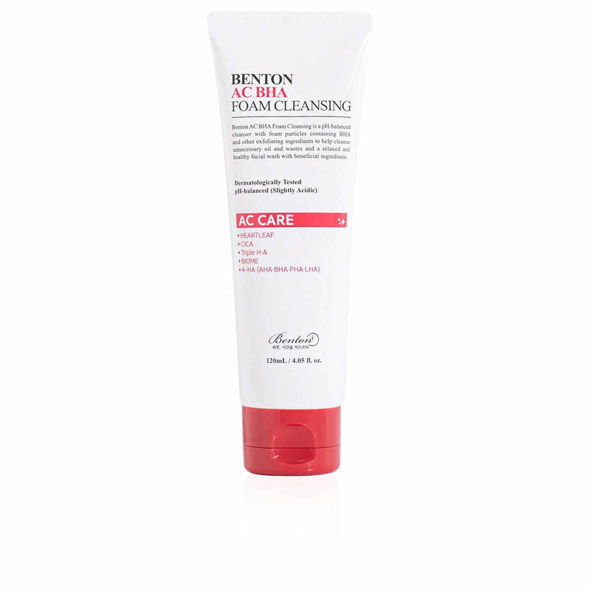 Gel detergente viso Benton AC BHA-1