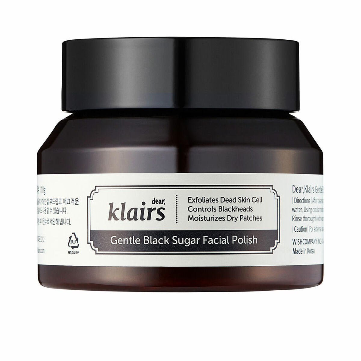 Fußpeeling Klairs Gentle Black Brown Zucker-0