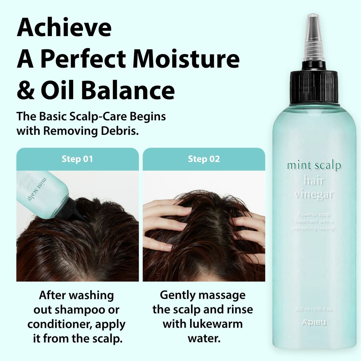 Haarserum Minze Kopfhaut 200 ml-2