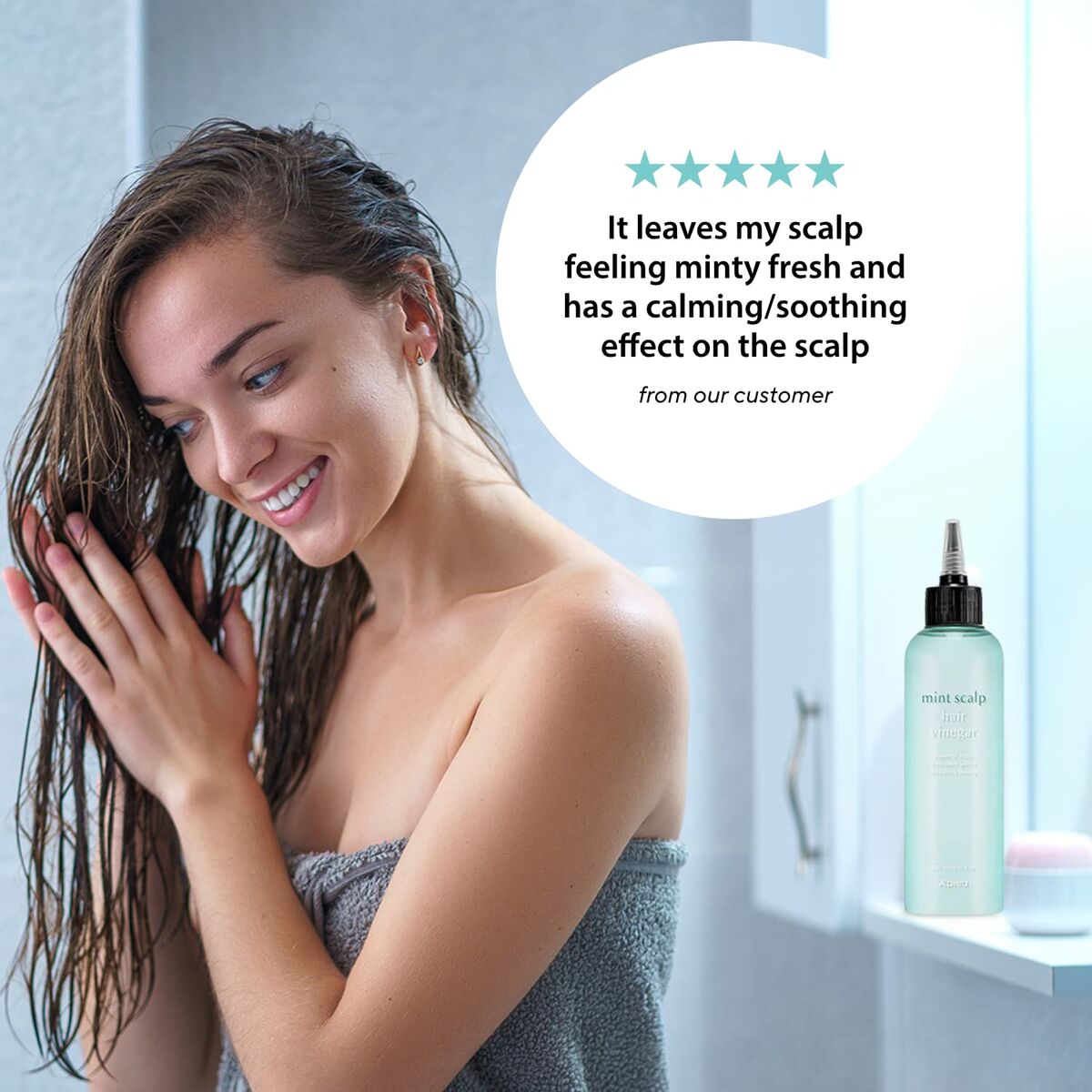 Haarserum Minze Kopfhaut 200 ml-1