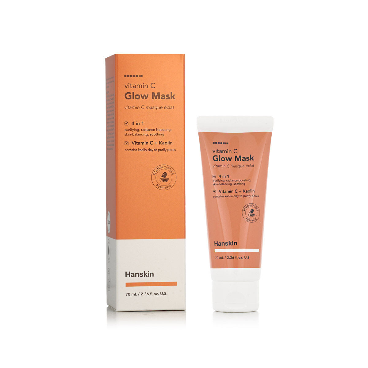Maschera esfoliante Vitamina C Glow 70 ml-0