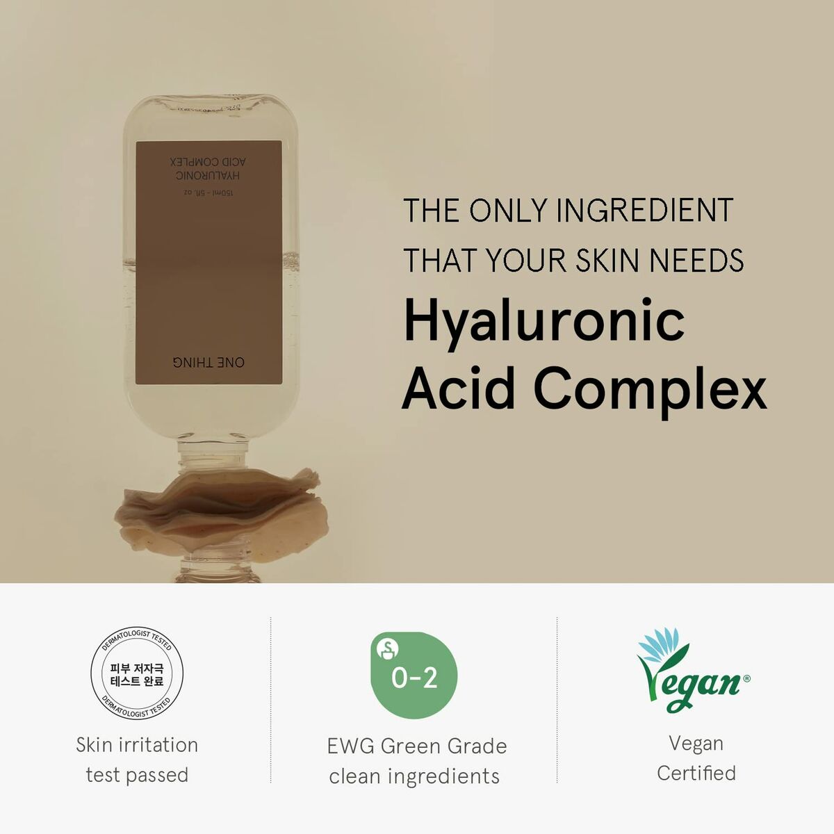Facial Toner One Thing Hyaluronic 150 ml-1