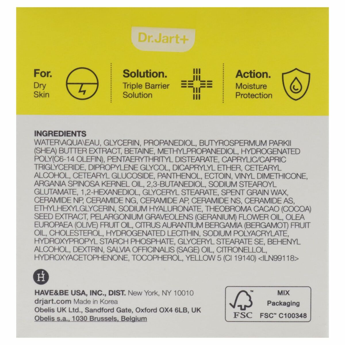 Crème visage DR.JART+ CERAMIDIN 50 ml-1
