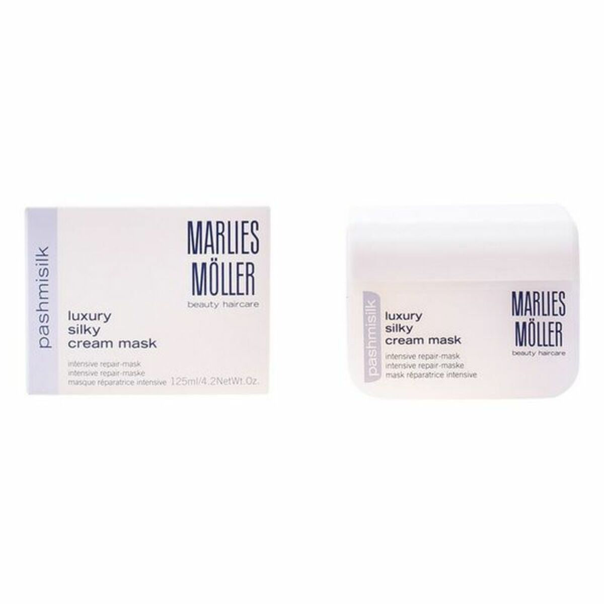 Maschera riparatrice per capelli Pashmisilk Marlies Möller (125 ml)-0