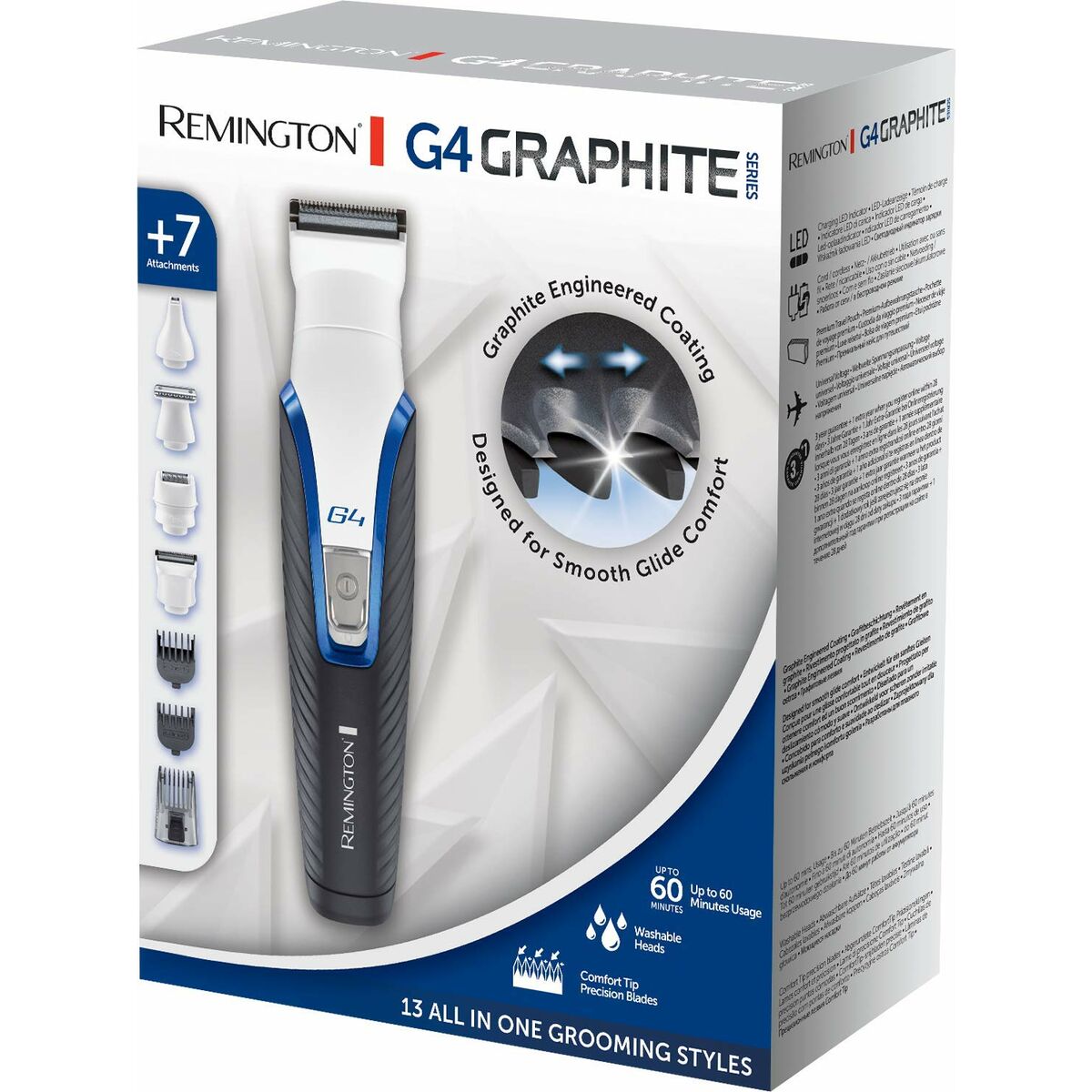 Bartschneider Remington BARBER G4 GRAPHITE KIT MULTIFUNC PG4000-18