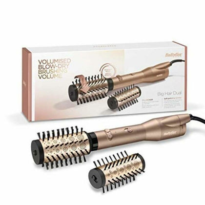 Brosse Chauffante AS952E Babyliss Noir Champagne Doré Électrique (2 Unités) (1 Unité) 650W (3 pcs)
