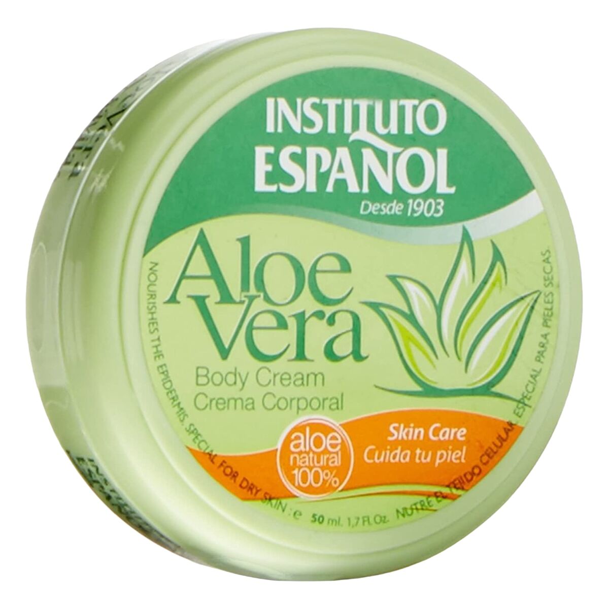 מאָיסטוריזינג גוף קרעם Instituto Español 50 מל אַלאָו וועראַ-0